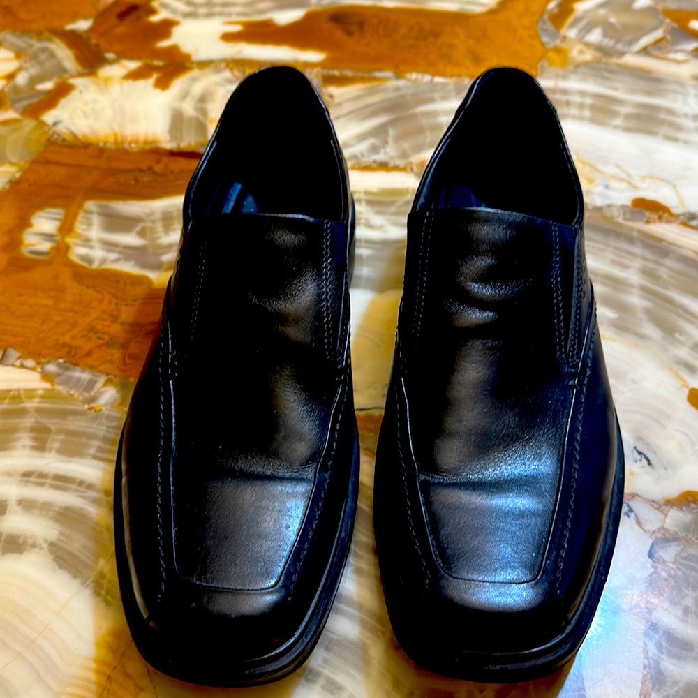 Ecco men’s genuine leather shoes with arch support size 46 European .